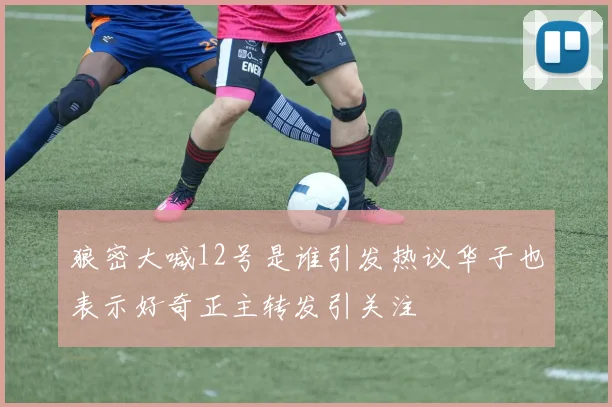 狼密大喊12号是谁引发热议华子也表示好奇正主转发引关注
